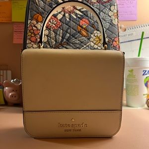 Kate spade white Staci Square Crossbody